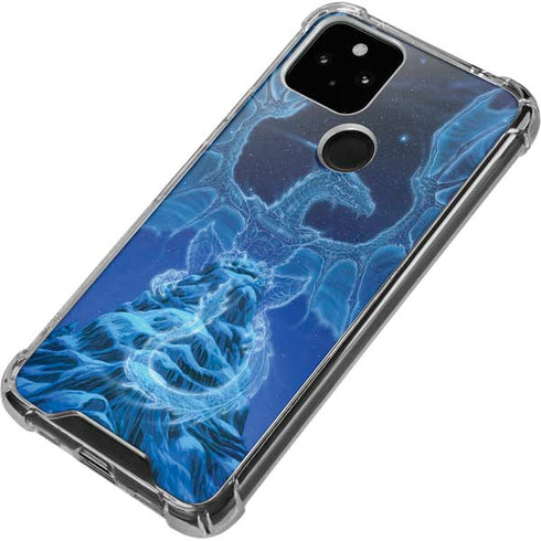 Ed Beard Jr. Ed Beard Jr. Winter Spirit Dragon Google Pixel 5 Clear Case
